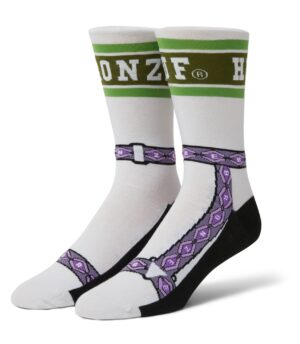 Huf X Bronze 56k Bronze Granola White Socks