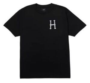 HUF x Bronze 56K H Bolts Black Tee
