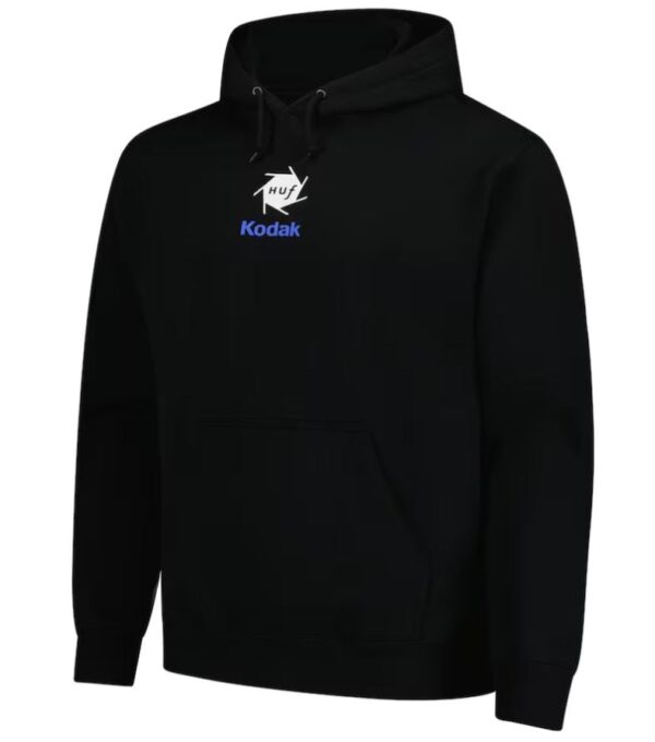 HUF X Kodak Invention Black Hoodie