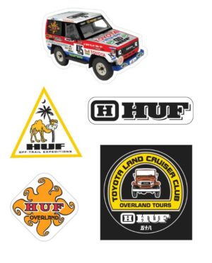 Huf X Toyota Landcruiser Decal Set