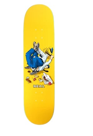 Real Double Duty Security 8.5 Skateboard Deck