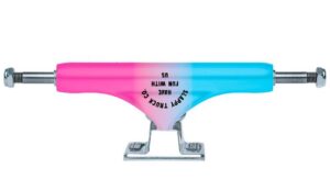 Slappy STI Classic Pink/Blue 8.25 Skateboard Trucks