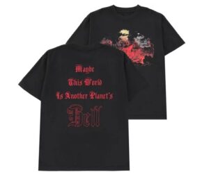 Welcome Aldous Black Tee