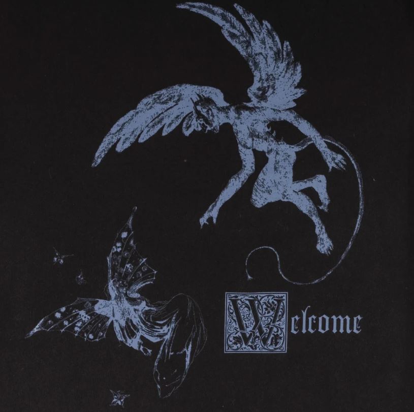 Welcome Fairy Black Tee