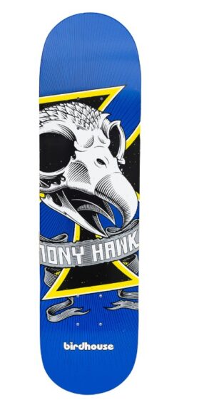 Birdhouse Oversize Skull Hawk Mini 7.25 Skateboard Deck