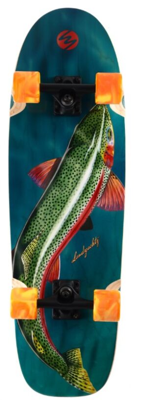 Landyachtz Raft Trout 32.5 Cruiser Skateboard Complete