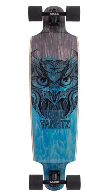 Landyachtz Top Cat Owl 37 Longboard Skateboard Complete