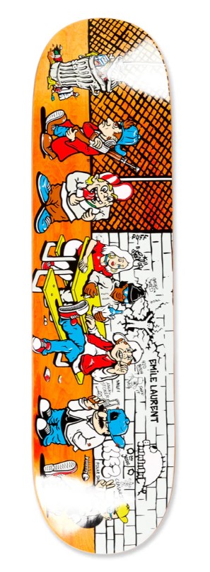 Polar Skate Co. Emile Laurant High School 8.375 Skateboard Deck
