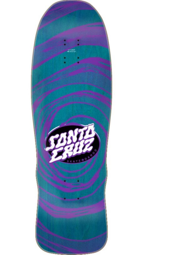 Santa Cruz Eric Winkowski Vertigo Medium Shaped 9.5 Skateboard Deck