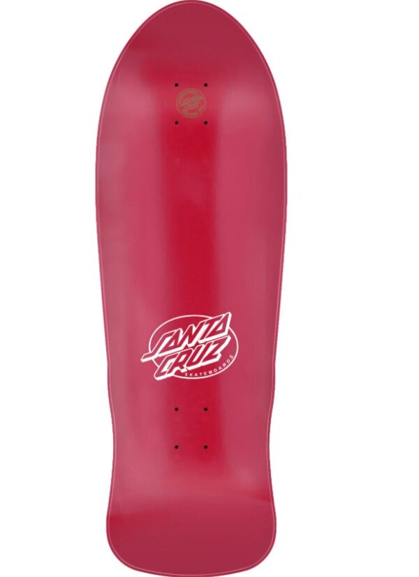 Santa Cruz O'brien Reaper Red 9.85 Skateboard Deck
