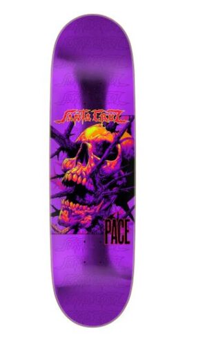 Santa Cruz Pace Deathtrap Remix 8.7 Skateboard Deck