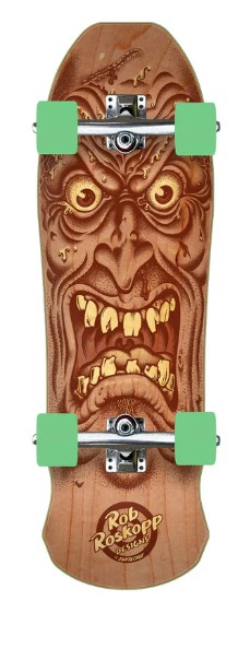 Santa Cruz Roskopp Face 9.5 Skateboard Complete