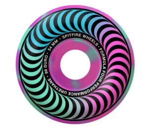 Spitfire F4 Classic Pink/Teal 54mm X 99d Skateboard Wheels