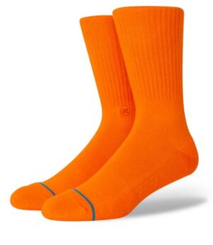 Stance Icon Orange Crew Socks