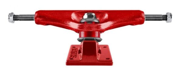 Venture Anodized Red Hi 5.6 Skateboard Trucks