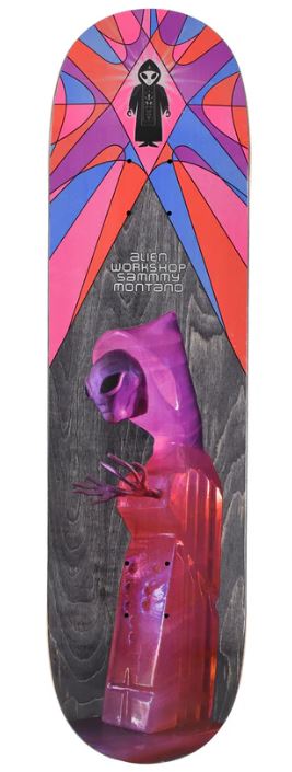 Alien Workshop Sammy Montano Crystal Priest 8.125 Skateboard Deck