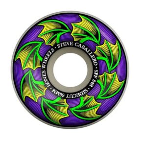 Bones SPF Caballero Bat Wings 60mm X 84b Sidecut Skateboard Wheels