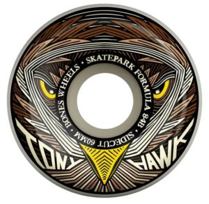 Bones SPF Hawk Night Hawk 58mm X 84b Sidecut Skateboard Wheels