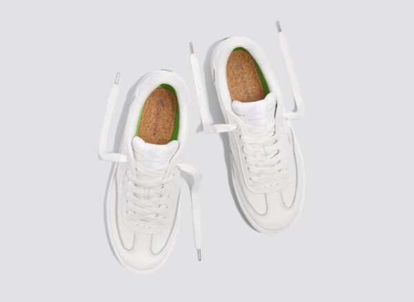 Cariuma Toca White Diamond Leather Shoes