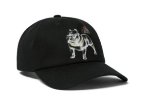 HUF 4 The Dawgs Black Snapback Hat