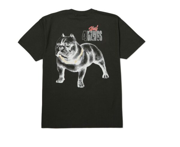 HUF 4 The Dawgs Vintage Black Tee