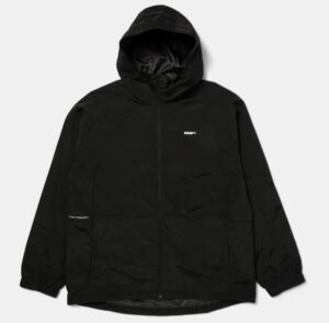 HUF All Caps Black Shell Jacket