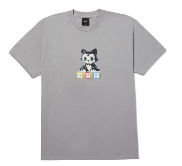 HUF Blocks Lilac Chalk Tee