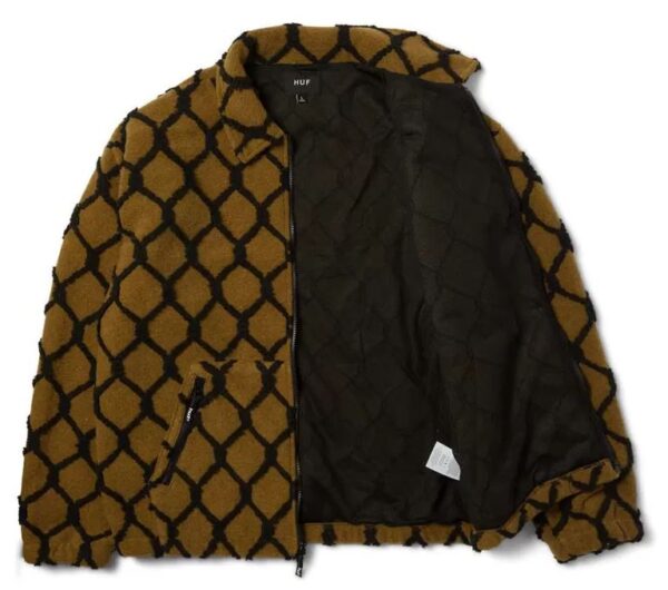 HUF Breakthrough High Pile Moss Jacket