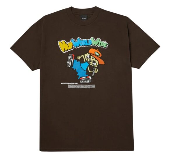 HUF Chop Kick Block Bison Tee