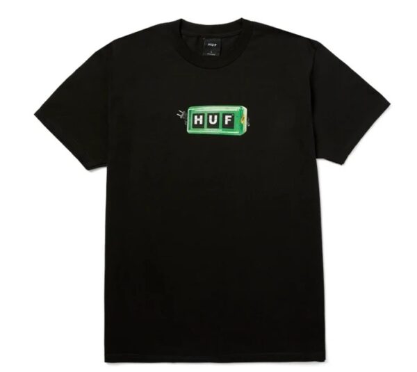 HUF Countdown Black Tee