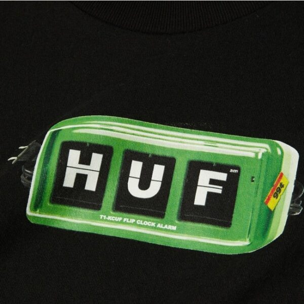 HUF Countdown Black Tee