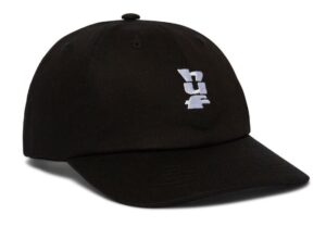 HUF Megablast Black 6 Panel Hat