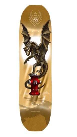 Powell Peralta Andy Anderson Hydrant Gold Foil 8.4 Skateboard Deck