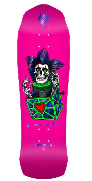 Powell Peralta Chris Hiett Skull Flight 9.5 Skateboard Deck