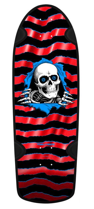 Powell Peralta Ripper Red Foil 10 Skateboard Deck