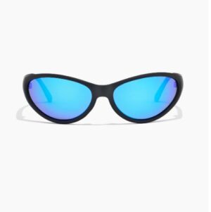 Ritual Vision Morphine Matt Black/Blue Reflective Polarised Sunglasses