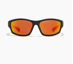 Ritual Vision Teenage Zero Matte Black/Reflective Orange Polarised Sunglasses