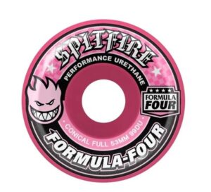 Spitfire F4 Conical Full Pink 53mm X 99a Skateboard Wheels