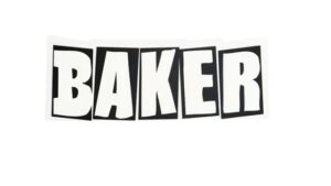 Baker Brand Logo Stickers - Small