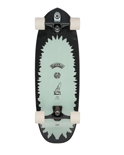 Globe Frothy Sea Saw 30.0 Cruiser Skateboard Complete
