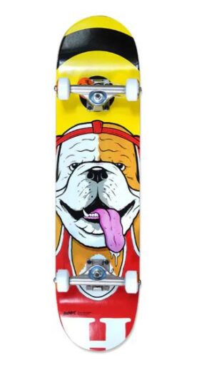 Holiday English Bulldog 7.75 Skateboard Complete