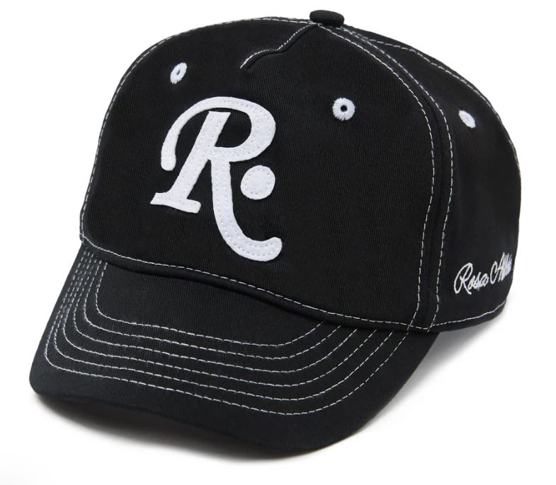 Rosa Supply Co. Bread N Butter Black Snapback Hat
