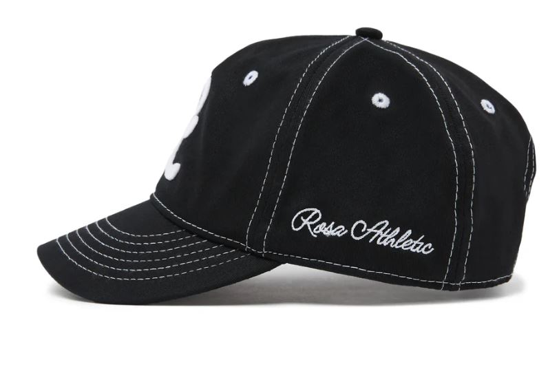 Rosa Supply Co. Bread N Butter Black Snapback Hat