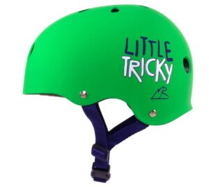 Triple 8 Little Tricky Green Matte Youth Helmet