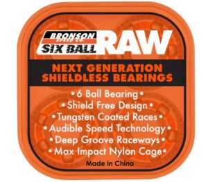 Bronson Speed Co. 6 Ball Raw Bearings