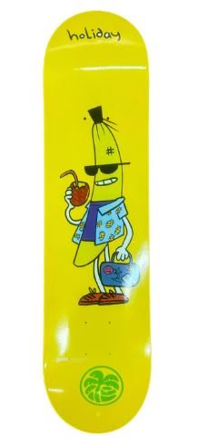 Holiday Banana 7.375 Mini Skateboard Complete