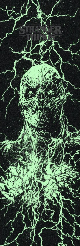 Mob X Stranger Things Vecna Glow In The Dark 10 X 33 Griptape