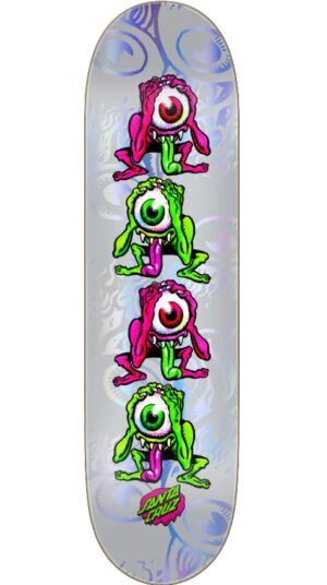 Santa Cruz Eyegore Prismatic Feelbase 8.0 Skateboard Deck