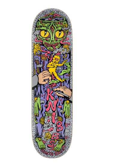 Santa Cruz Jereme Knibbs Reptilian 8.5 Skateboard Deck