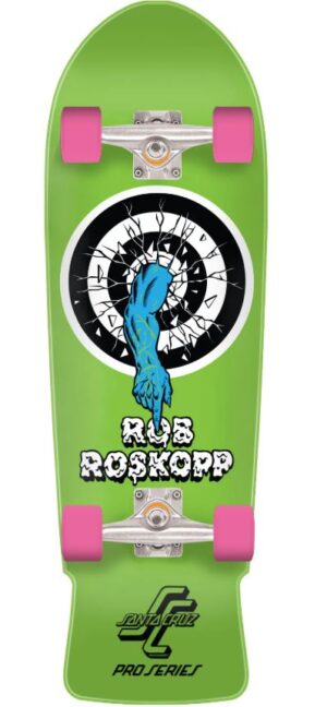 Santa Cruz Roskopp One 10.0 Skateboard Complete